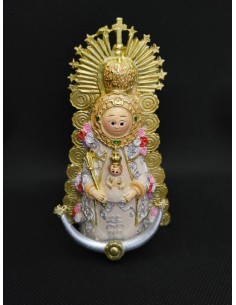 Virgen del Rocío infantil 12cm