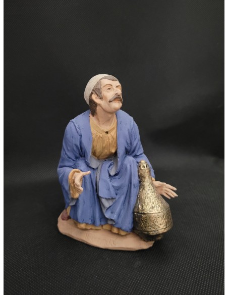 Vendedor Agachado 20 cm