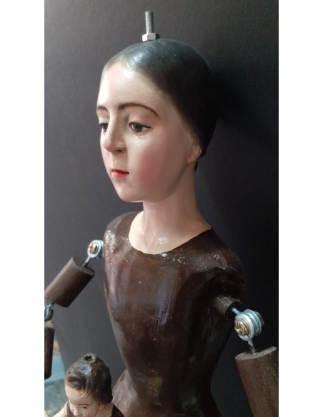 Virgen del Rocío 55 cm