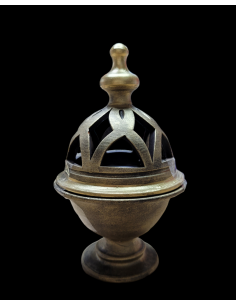 Incensario de  barro envejecido