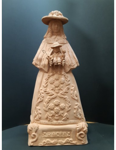 Virgen del Rocío terracota