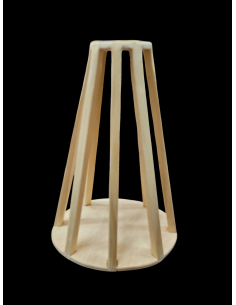 Candeleros de madera