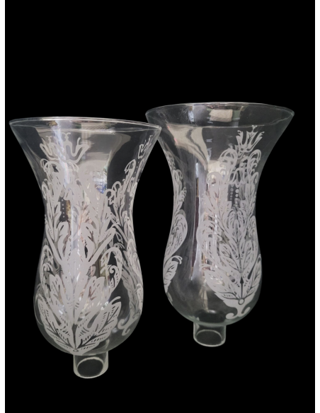 Tulipas de cristal serigrafiada