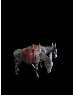 Pareja de burro 10 cm 2