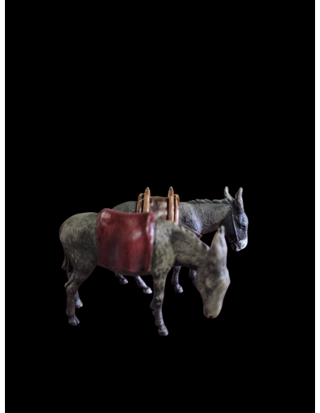 Pareja de burro 10 cm
