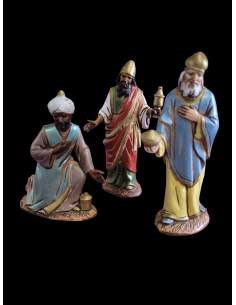 Tres Reyes Magos Adorando 10 cm