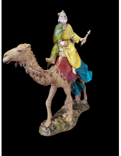 Tres Reyes Magos a camello 12 cm 2