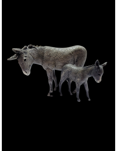 Pareja de burro 8 cm