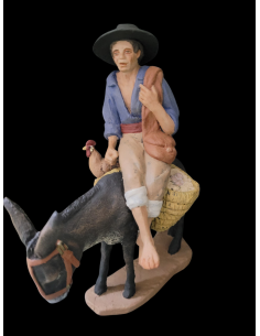 Arriero en burro 14 cm 2
