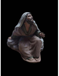 Pastor sentado 12 cm 2