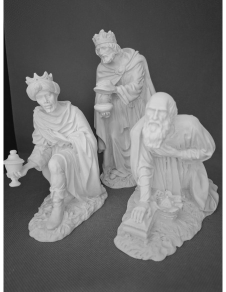 Reyes Magos adoración 20cm