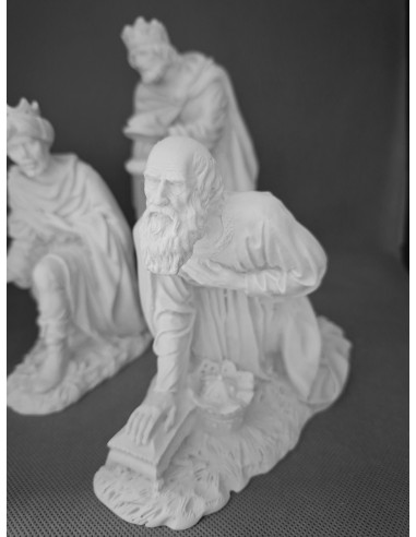 Reyes Magos adoración 20cm