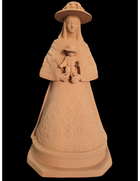 Virgen del Rocío terracota