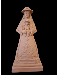 Virgen del Rocío terracota