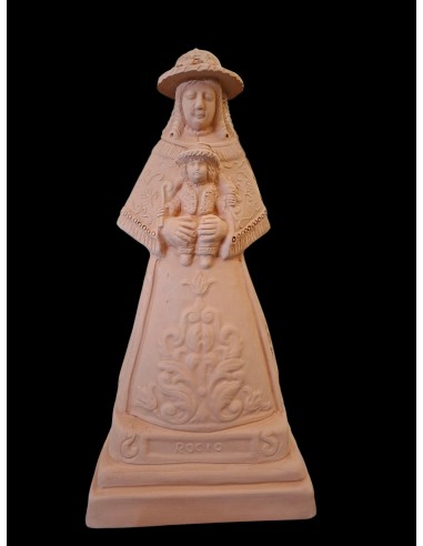 Virgen del Rocío terracota