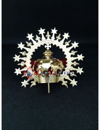 Corona metal con imperiales
