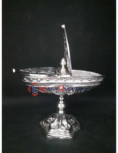 Naveta bronce plateada