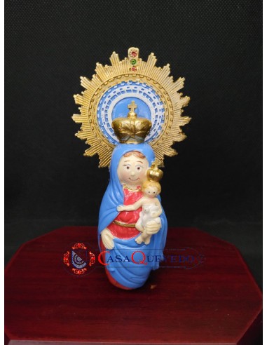 Virgen del Pilar infantil 11 cm