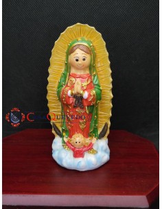 Virgen de Guadalupe 10 cm