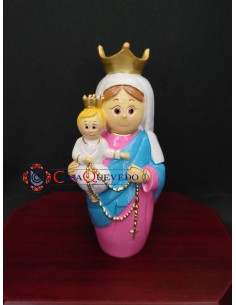 Virgen del Rosario infantil 10 cm