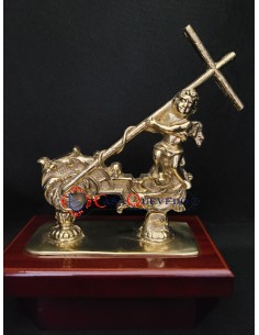 Llamador Bronce Cruz