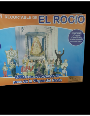 Recortable Virgen del Rocío