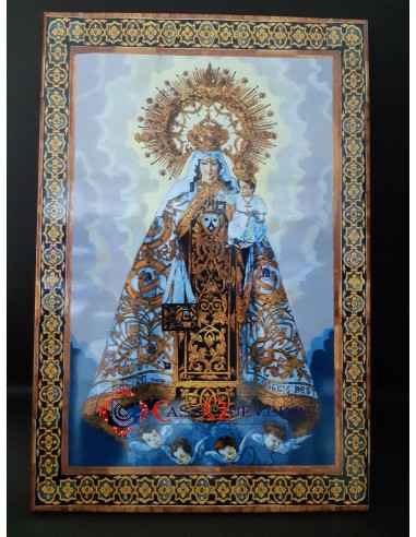 Azulejo Virgen del Carmen 20x30 cm