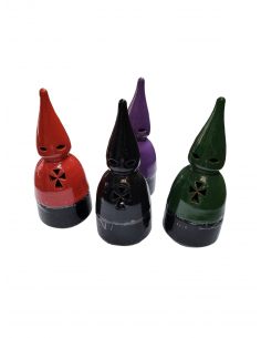 Penitente de barro incensario