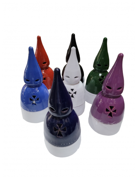 Penitente de barro incensario