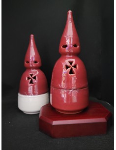 Penitente de barro incensario