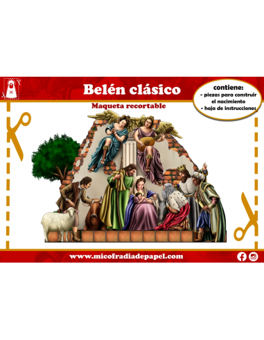 Recortable Belén Clásico