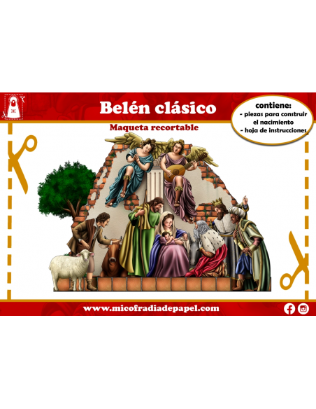 Recortable Belén Clásico