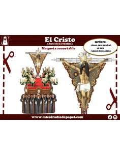 Recortable Cristo de la Expiración de Jerez