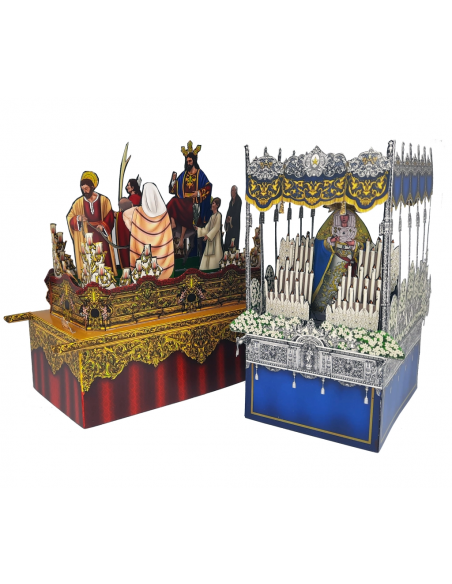 Recortable Borriquita