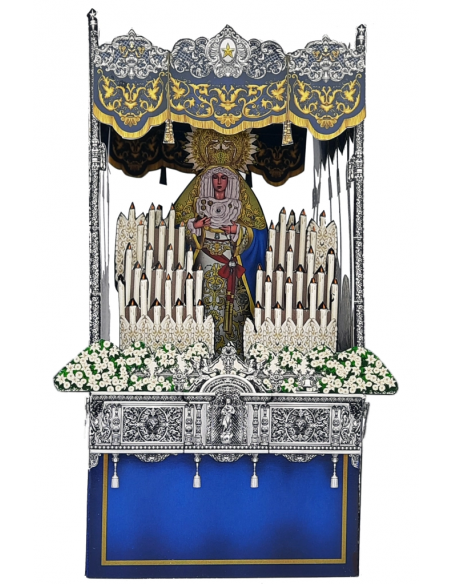 Recortable Borriquita