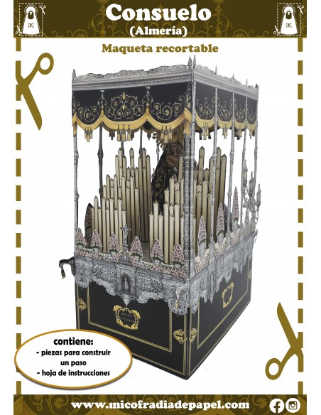 Recortable Virgen del Consuelo