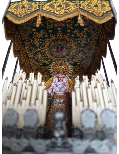 Recortable Esperanza Coronada de Huelva