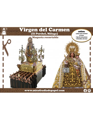 Recortable  Carmen del Perchel Coronada