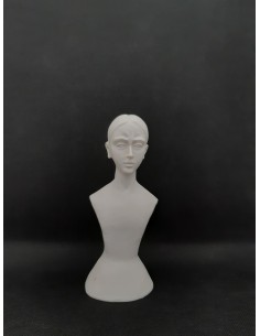 Busto marmolina Virgen 40 cm