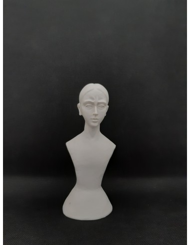 Busto marmolina Virgen 40 cm