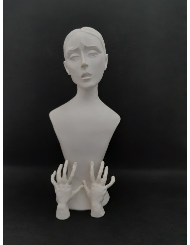 Busto marmolina 50/55 cm